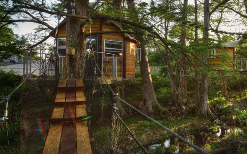 Treehouse Rentals in Texas - Juniper Treehouse