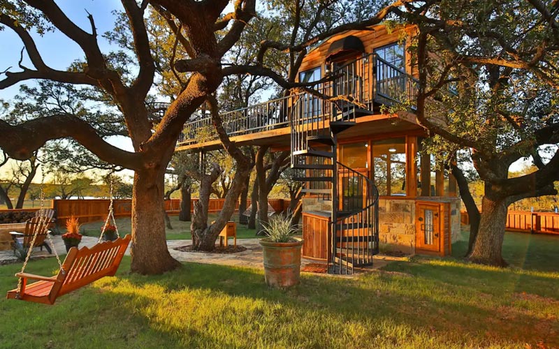 Treehouse Rentals in Texas - Ryders Treehouse