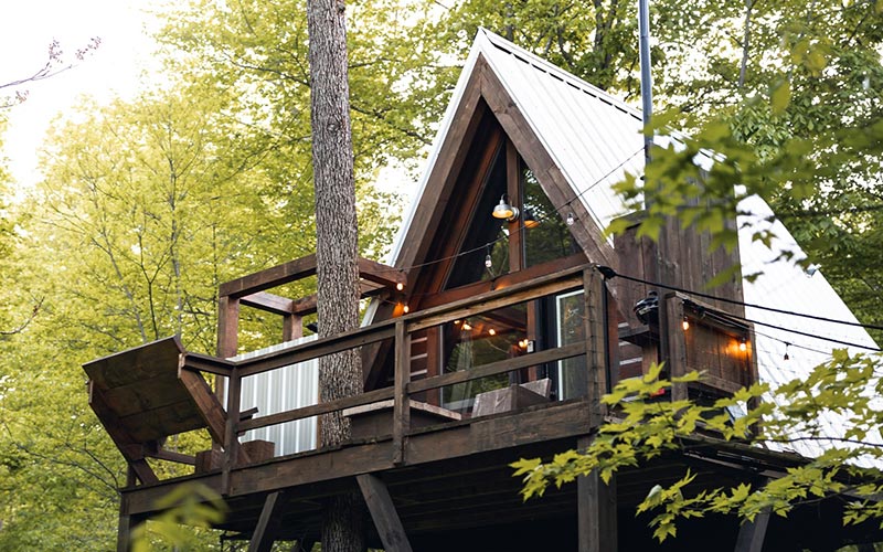Best Treehouse Rentals in Ohio - The Arrow Treehouse