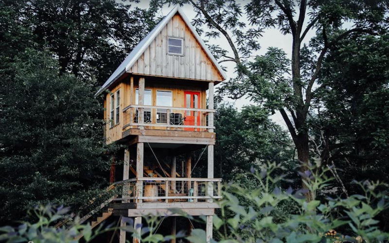 Best Treehouse Rentals in Ohio - Tullihas in the Trees