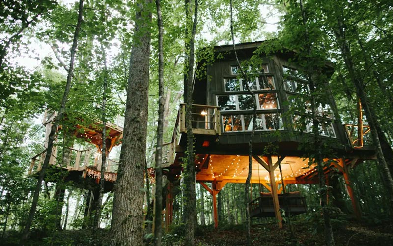 The Majestic Treehouse - Bolt farm Treehouse Outdoor