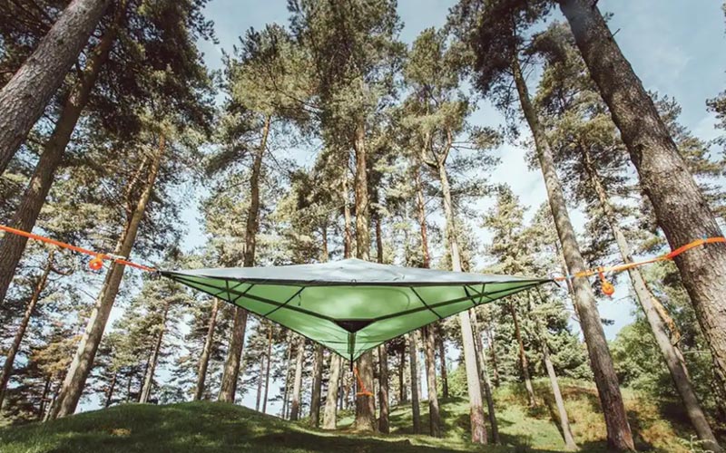 Treehouse Wisconsin - The Stargazer-Tree Tent
