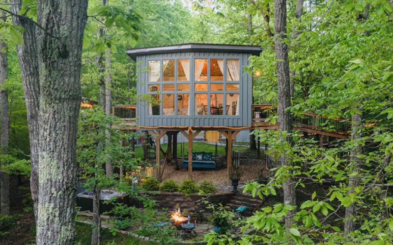 Tennessee Treehouse rentals - Sulfur Ridge