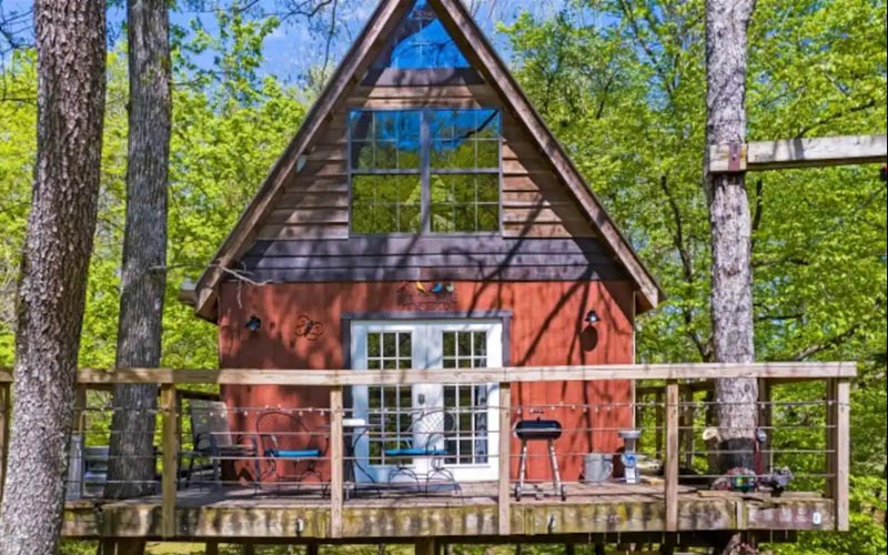 Treehouse rentals in Tennessee - Treehouse Getaway on Shoal Creek