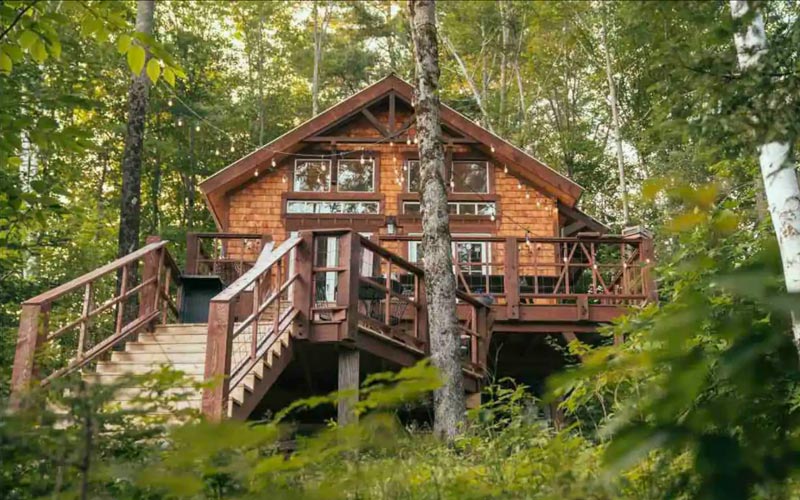 Treehouse Rentals In Vermont - Epic Luxury Treehouse
