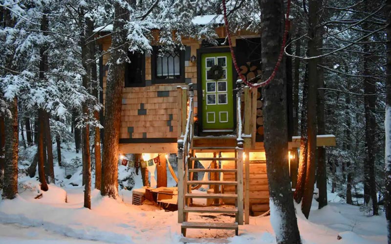 Treehouse Rentals In Vermont - Lovely Treehouse in the Woods