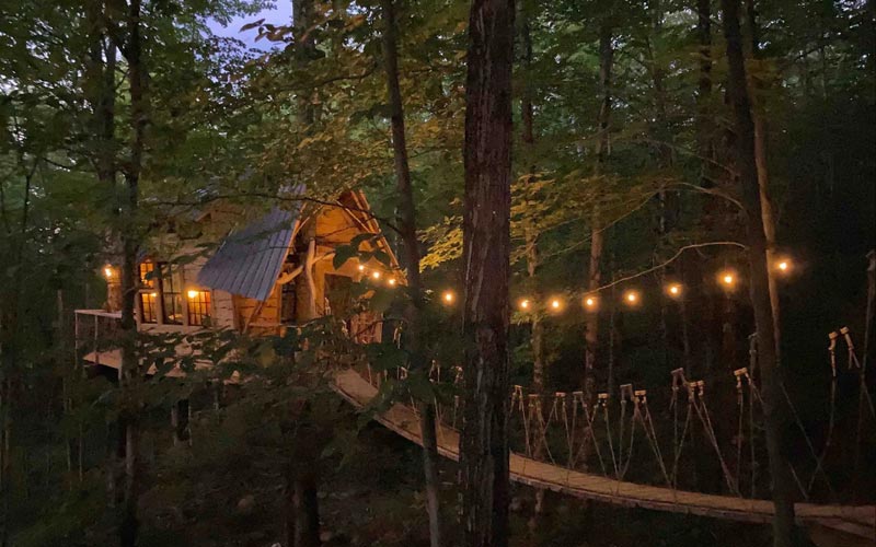 Treehouse Rentals In Vermont - Treehouse at Bliss Ridge Farm