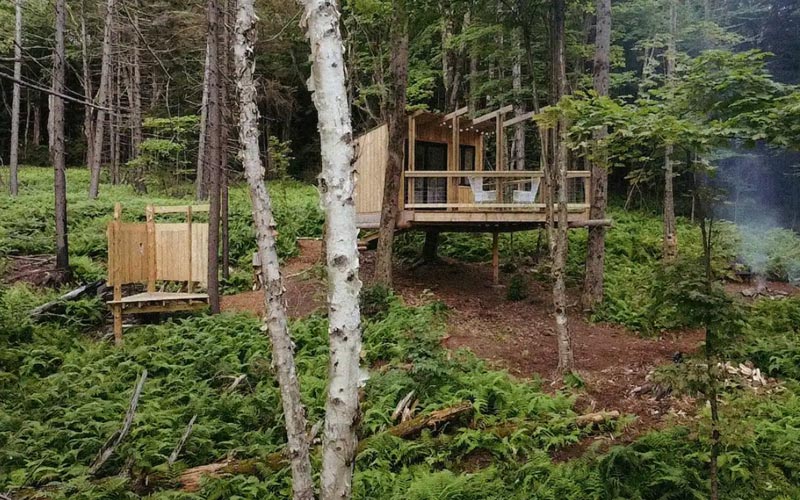 Treehouse Rentals In Vermont - Treehut
