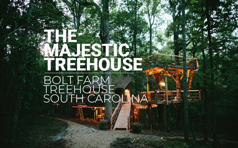 The Majestic Treehouse - Bolt farm Treehouse