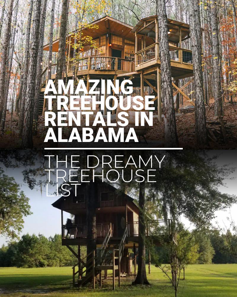 Treehouse Rentals In Alabama