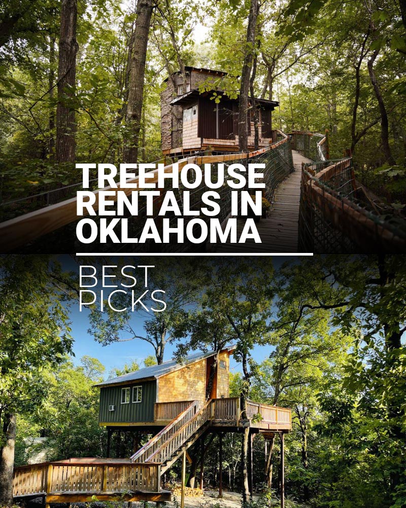 Treehouse Rentals In Oklahoma - Featured