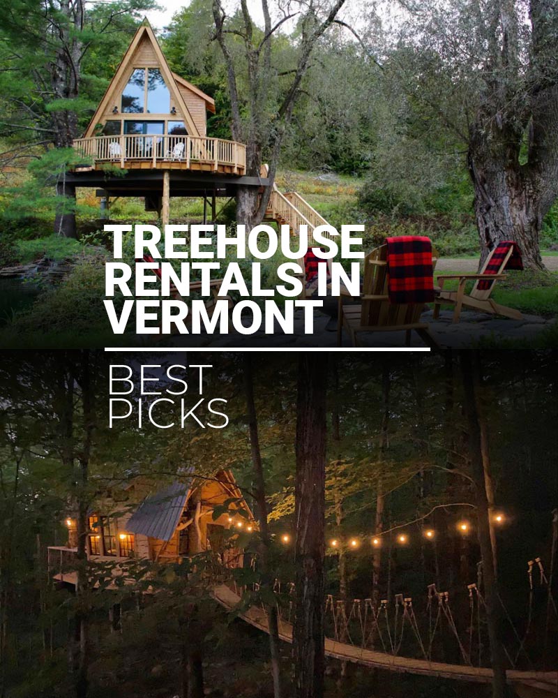 Best treehouse rentals in Vermont