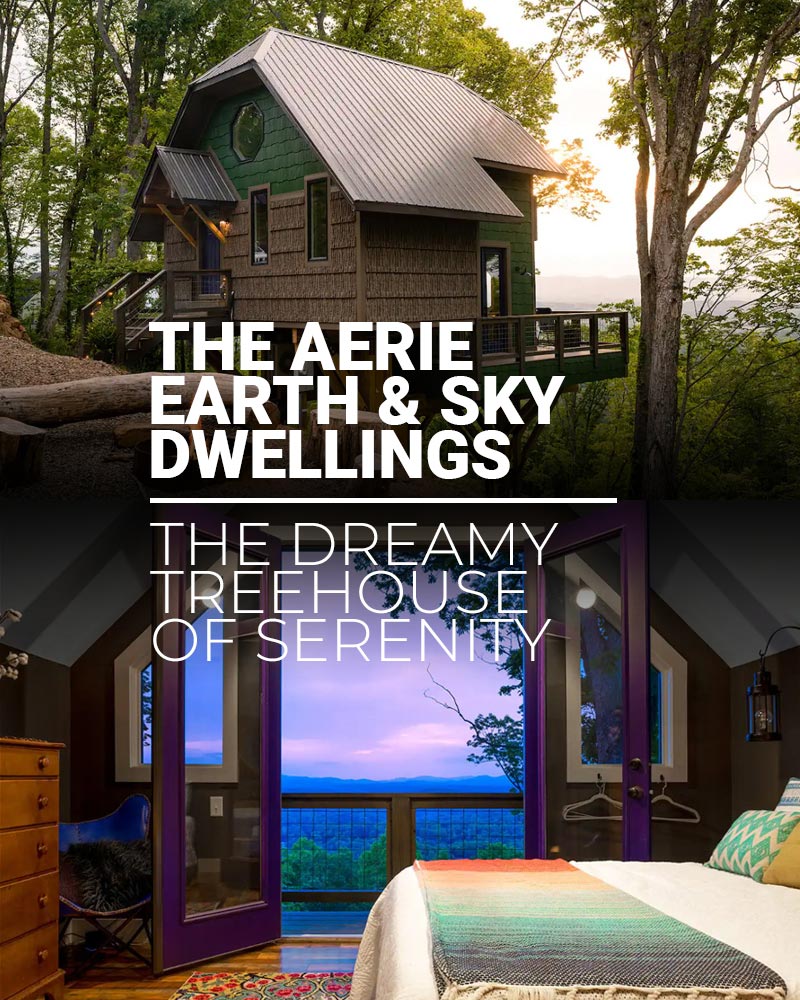 The Aerie treehouse