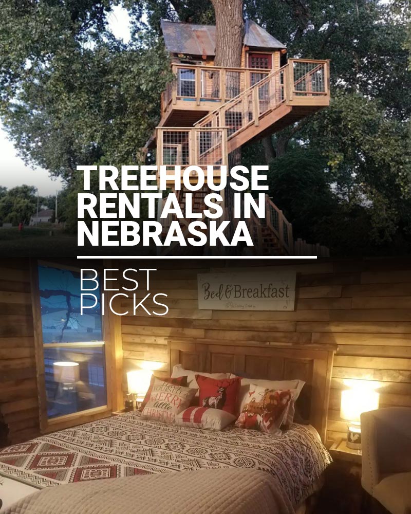Treehouse rentals in Nebraska - Featured