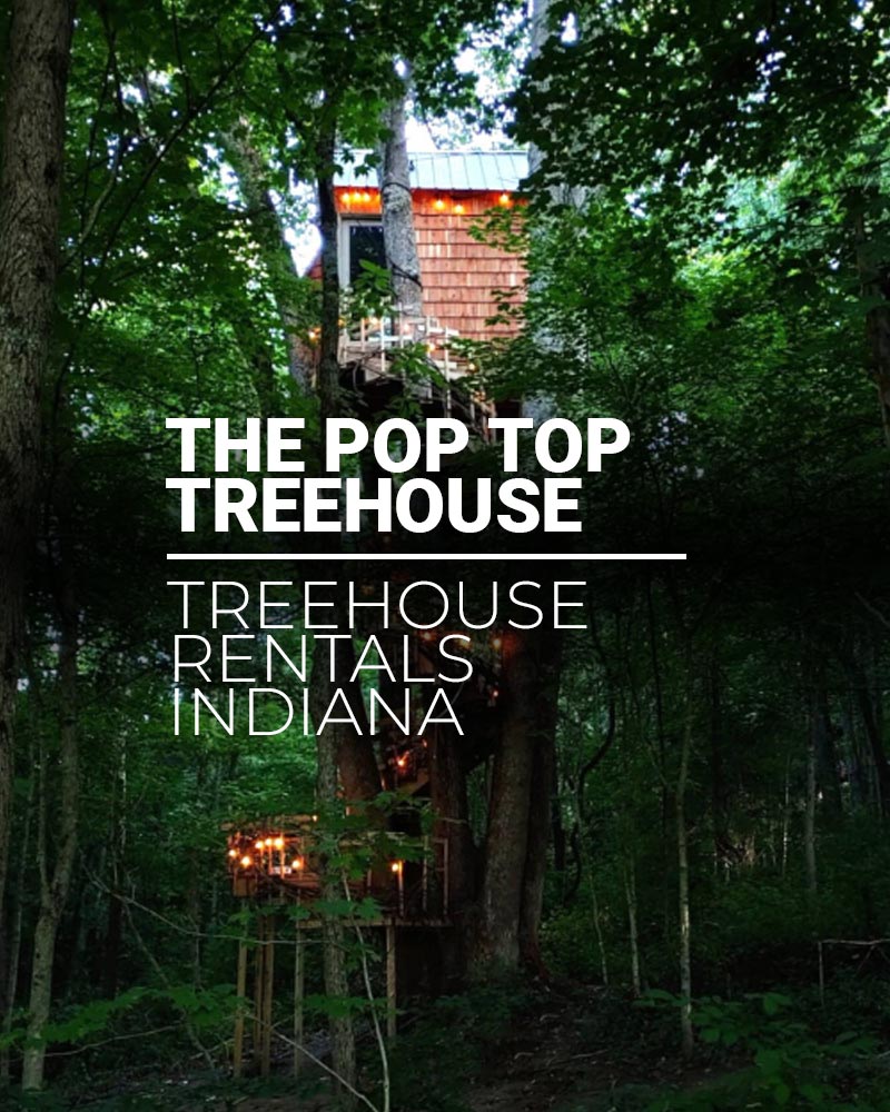 The Pop Top treehouse - Treehouse Rentals In Indiana